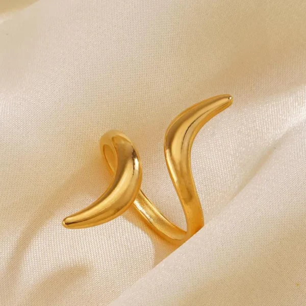 Timeless Elegant Anti Tarnish Adjustable Ring