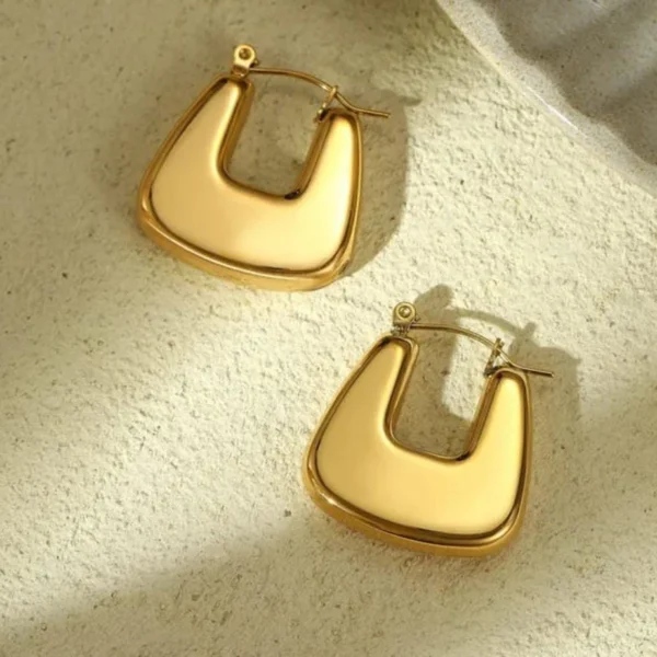 Hula Hoop Anti Tarnish Earings