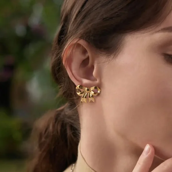 Most Viral Bow Anti Tarnish Earings